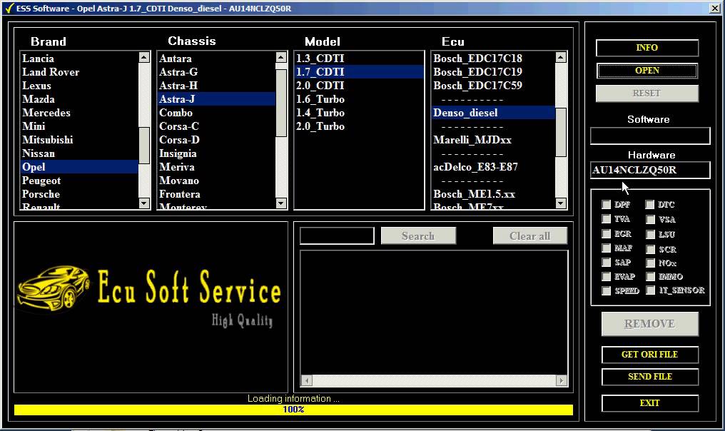 swiftec dpf removal software download